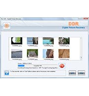 Digital picture recovery Software Screenshot