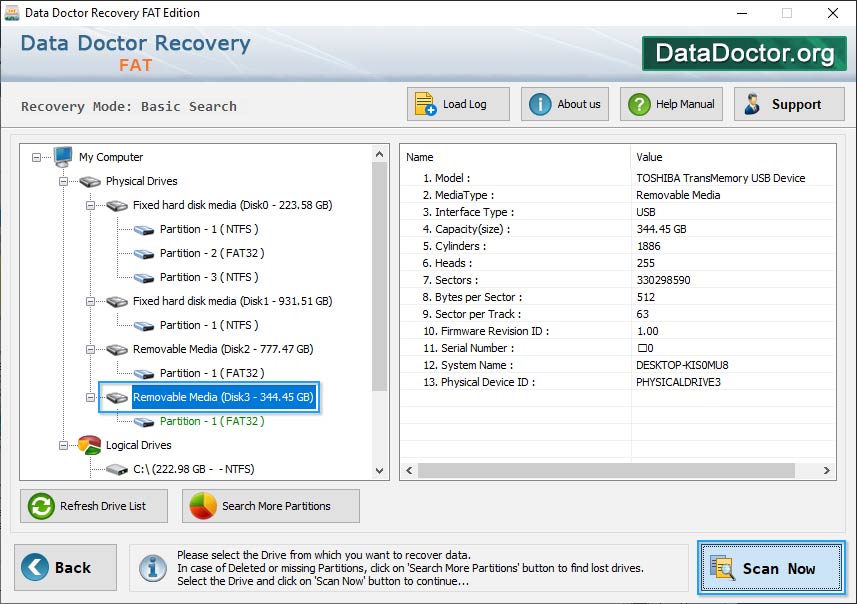 FAT Data Recovery Software