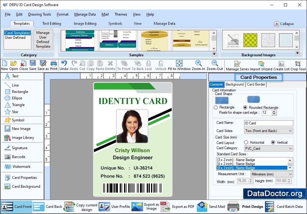 Design ID card