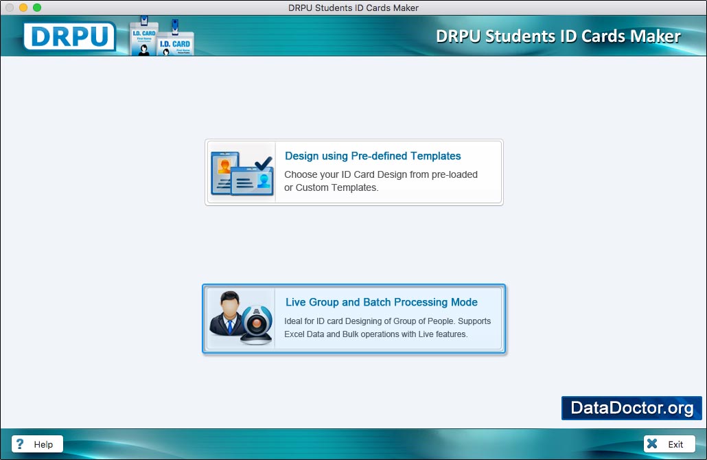 Students ID Cards Maker for Mac