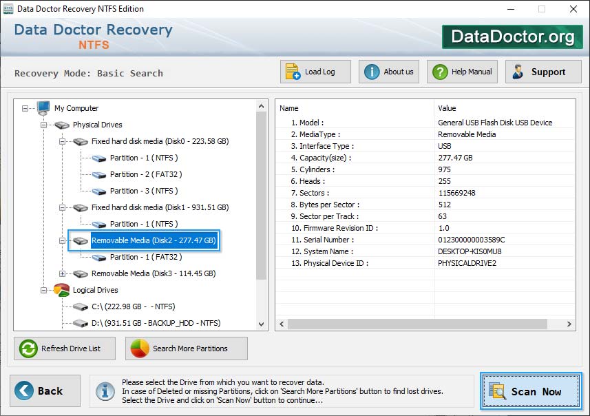 NTFS Data Recovery Software