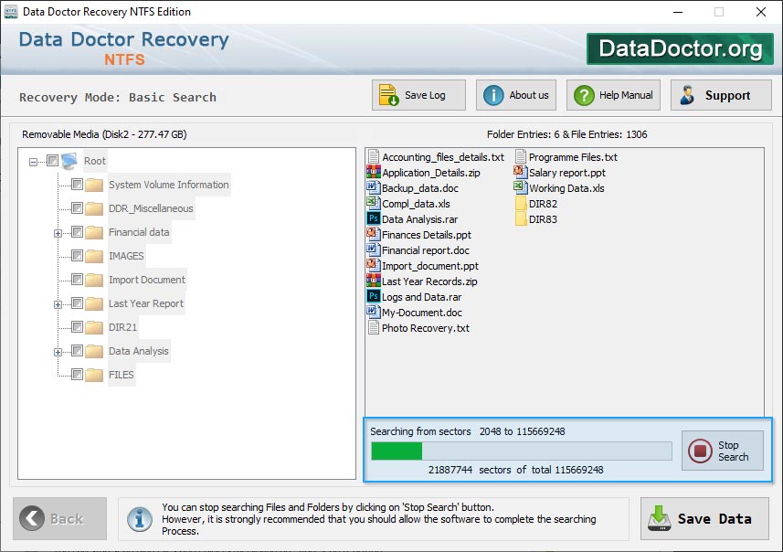 NTFS Data Recovery Software