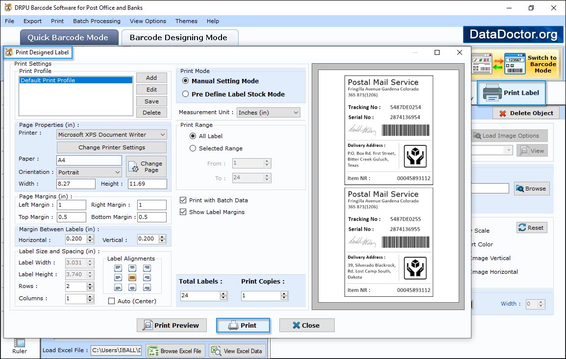 Print Settings