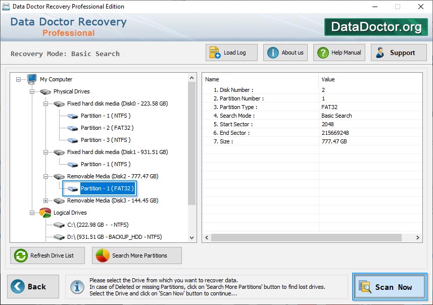 DDR Professional Data Recovery Software