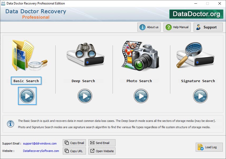 Professional Data Recovery Software