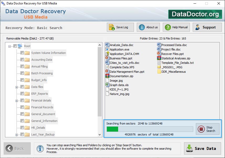 Removable Media Data Recovery Software