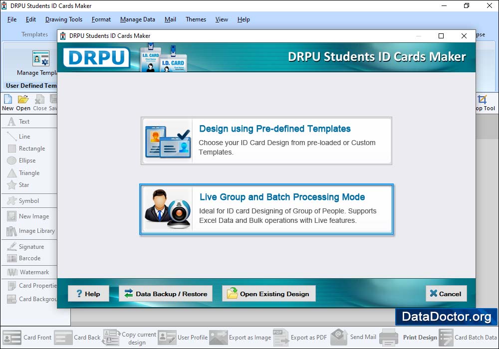 Student ID Cards Maker Software